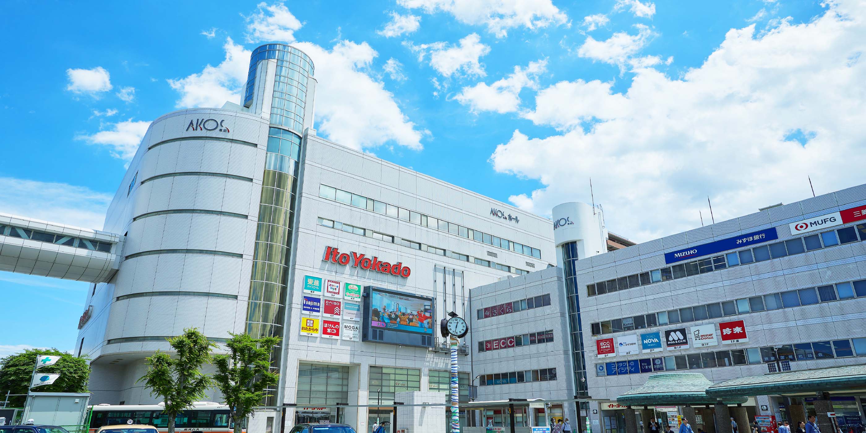 イトーヨーカドー 草加店（徒歩5分・約360m）、アコス専門店街（徒歩5分・約360m）