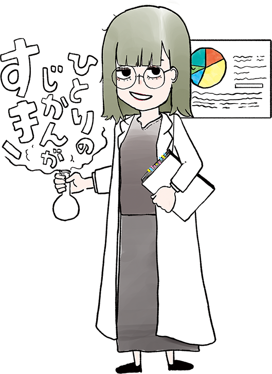 孤独が好きな内向系