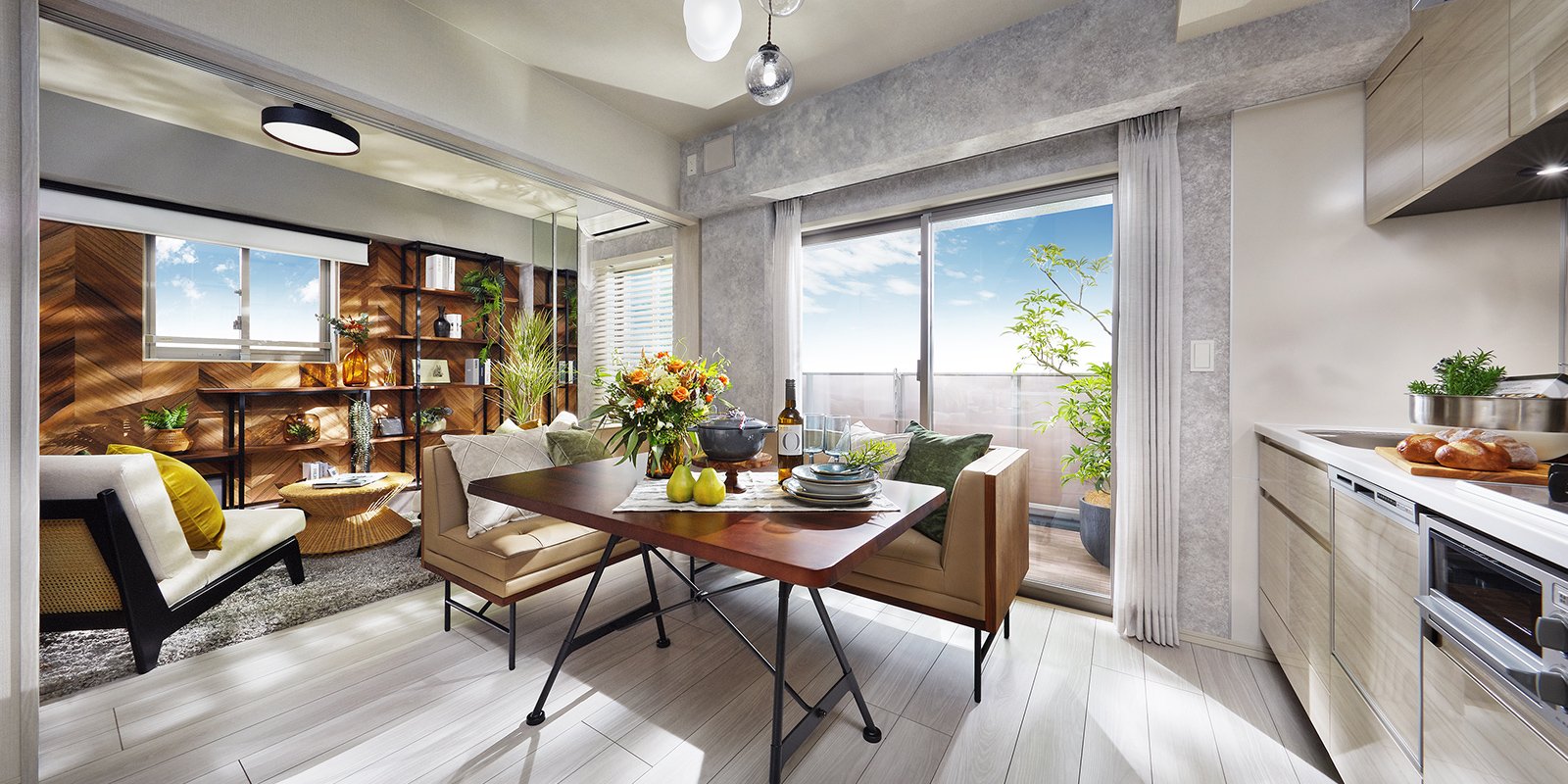 LIVING DINING