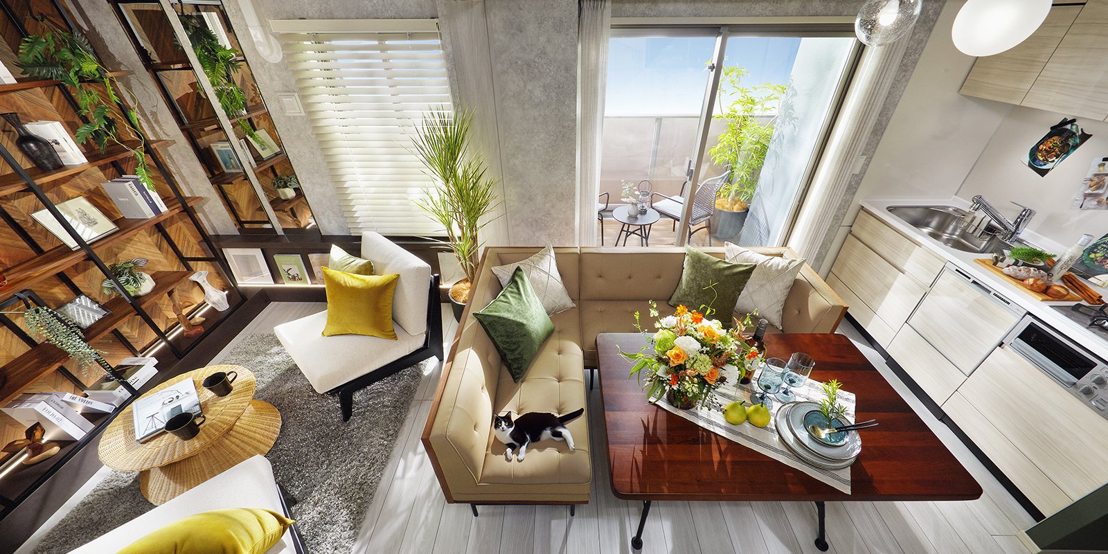 LIVING DINING