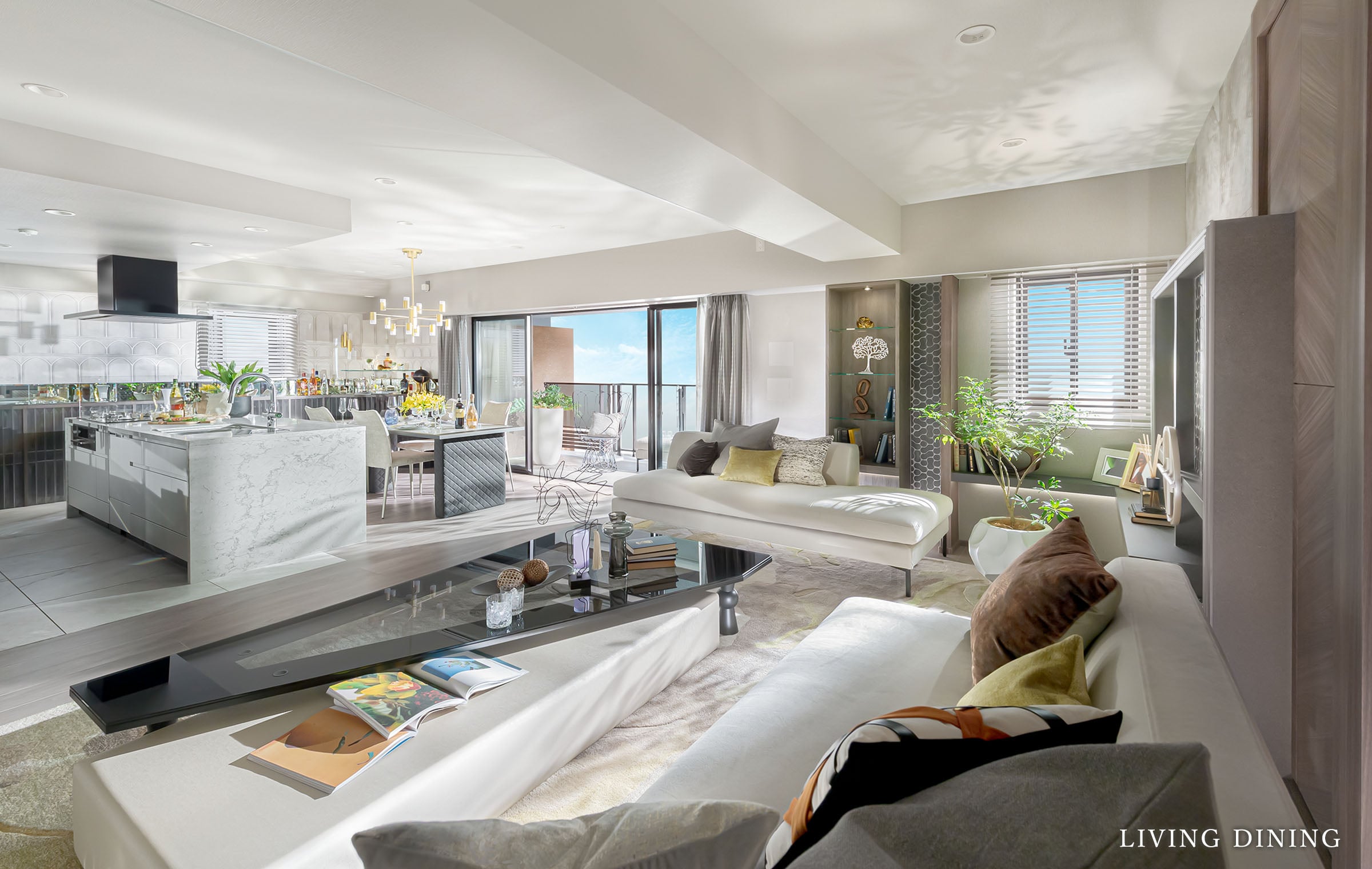 LIVING DINING