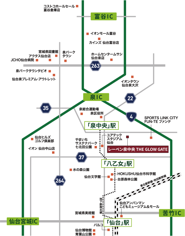 高速道路概念図