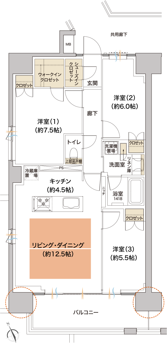 W-Ftype図面