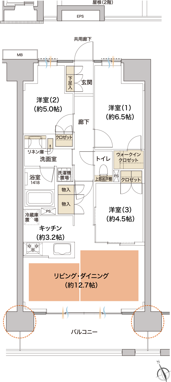 W-Htype図面