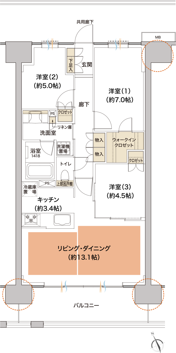 W-Ktype図面