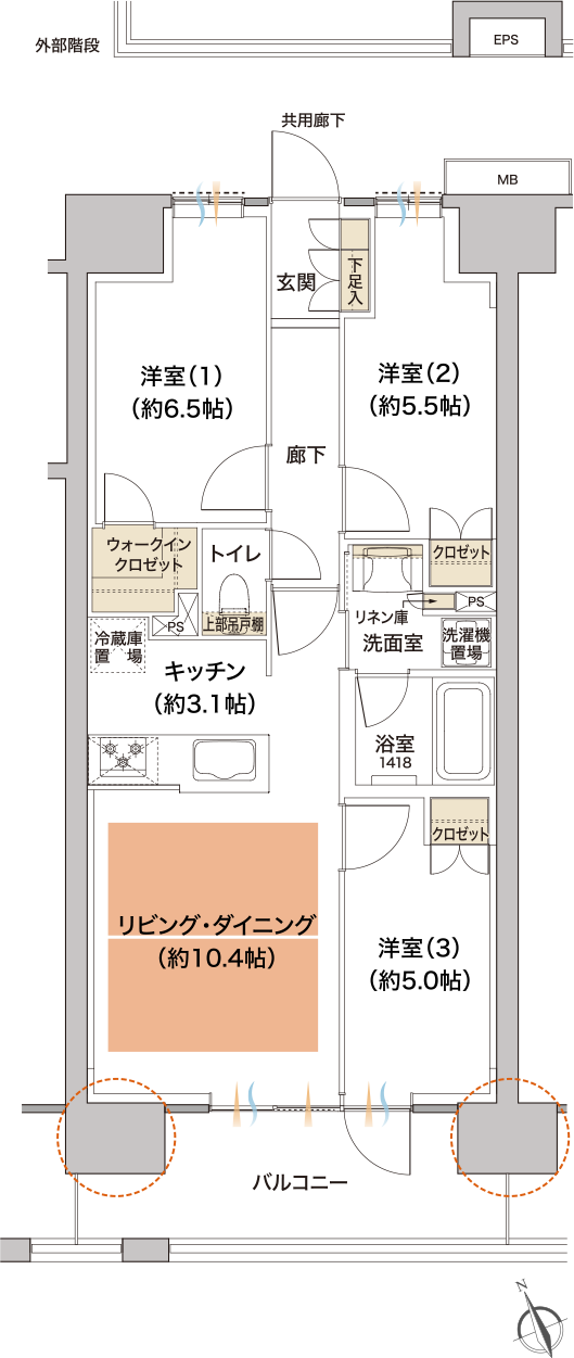 W-Mtype図面
