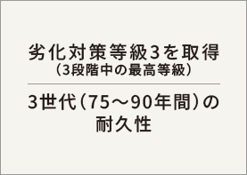 躯体の劣化軽減対策
