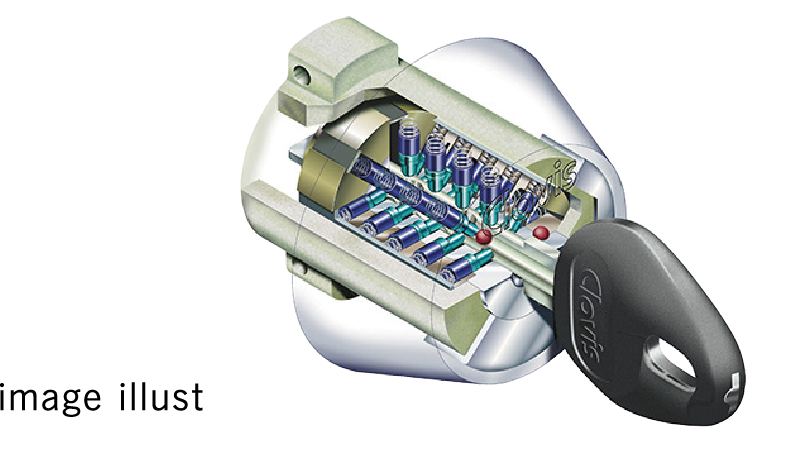 リバーシブルディンプルキー