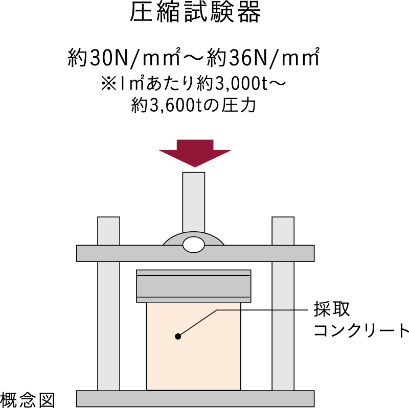 圧縮強度試験