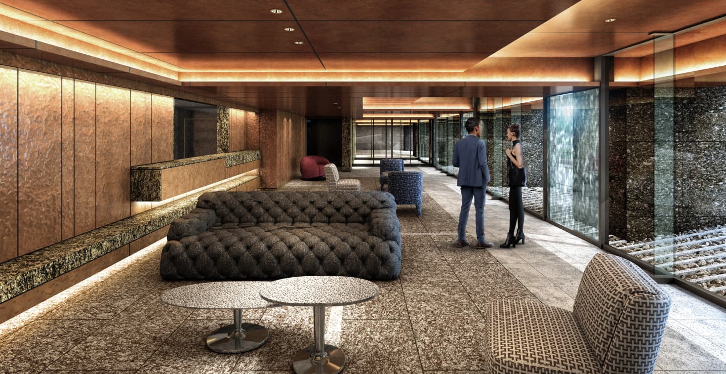 ラウンジ完成予想CG