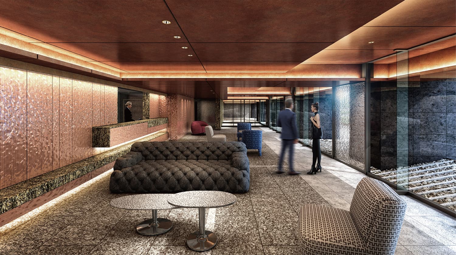 ラウンジ完成予想CG