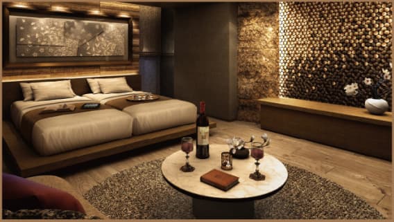 ゲストルーム完成予想CG