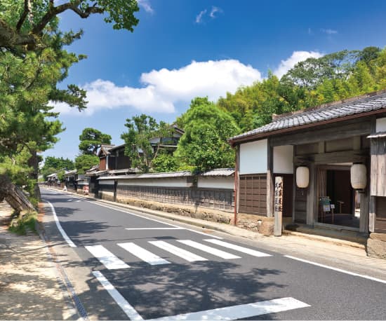 塩見縄手（松江市伝統美観保存区域）