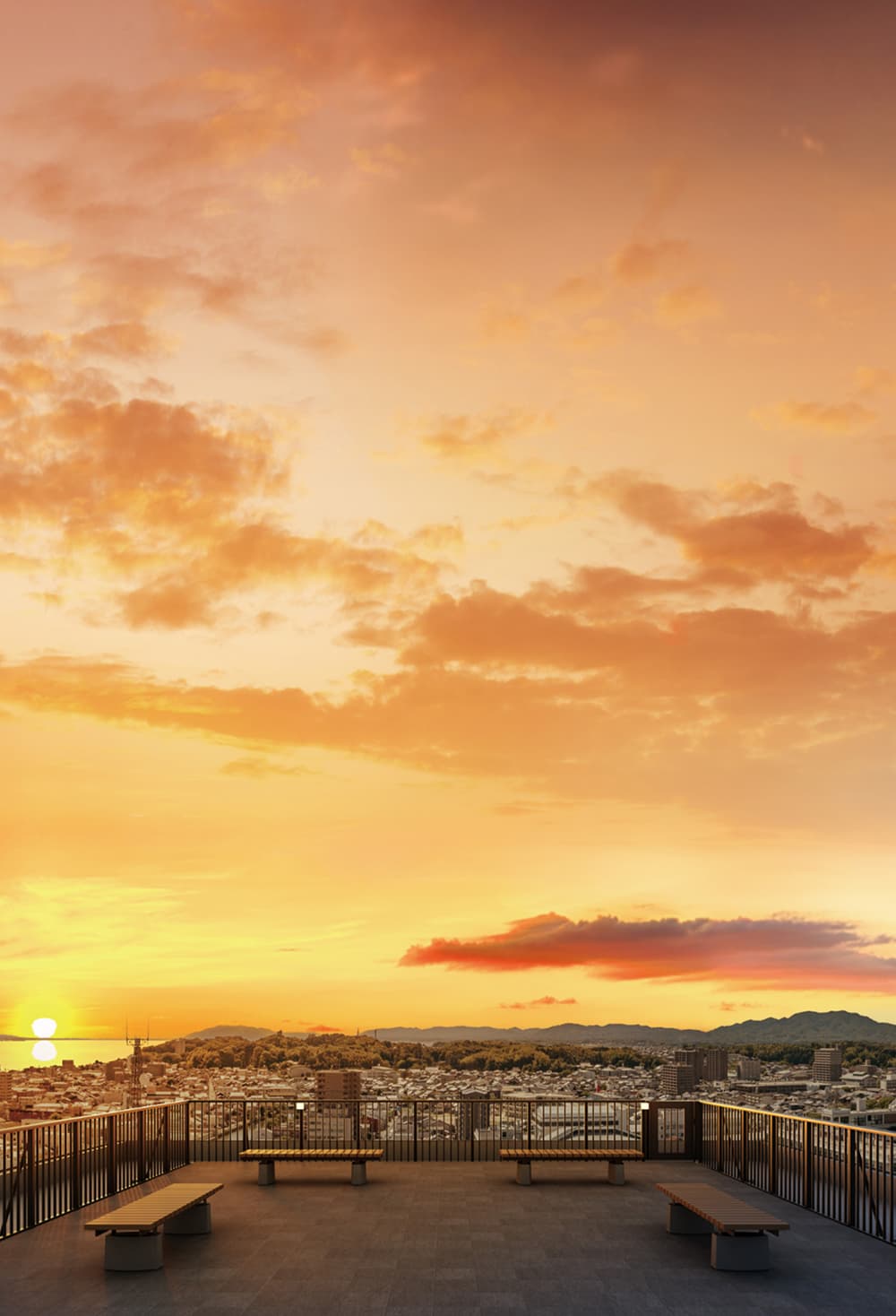 ルーフトップテラス完成予想CG