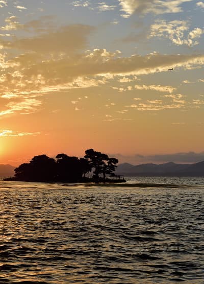 宍道湖(宍道湖大橋北詰南東)