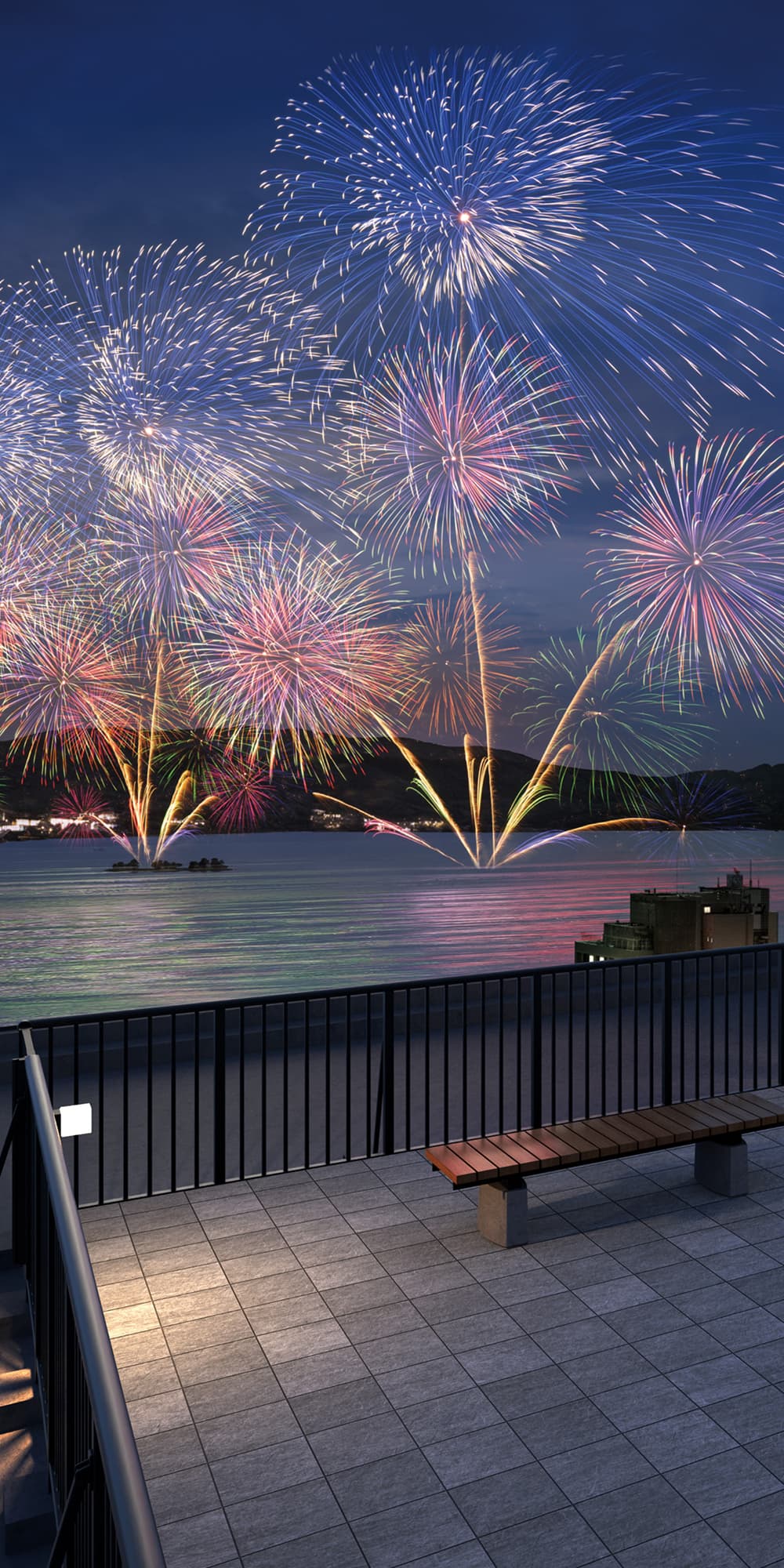 ルーフトップテラス完成予想CG