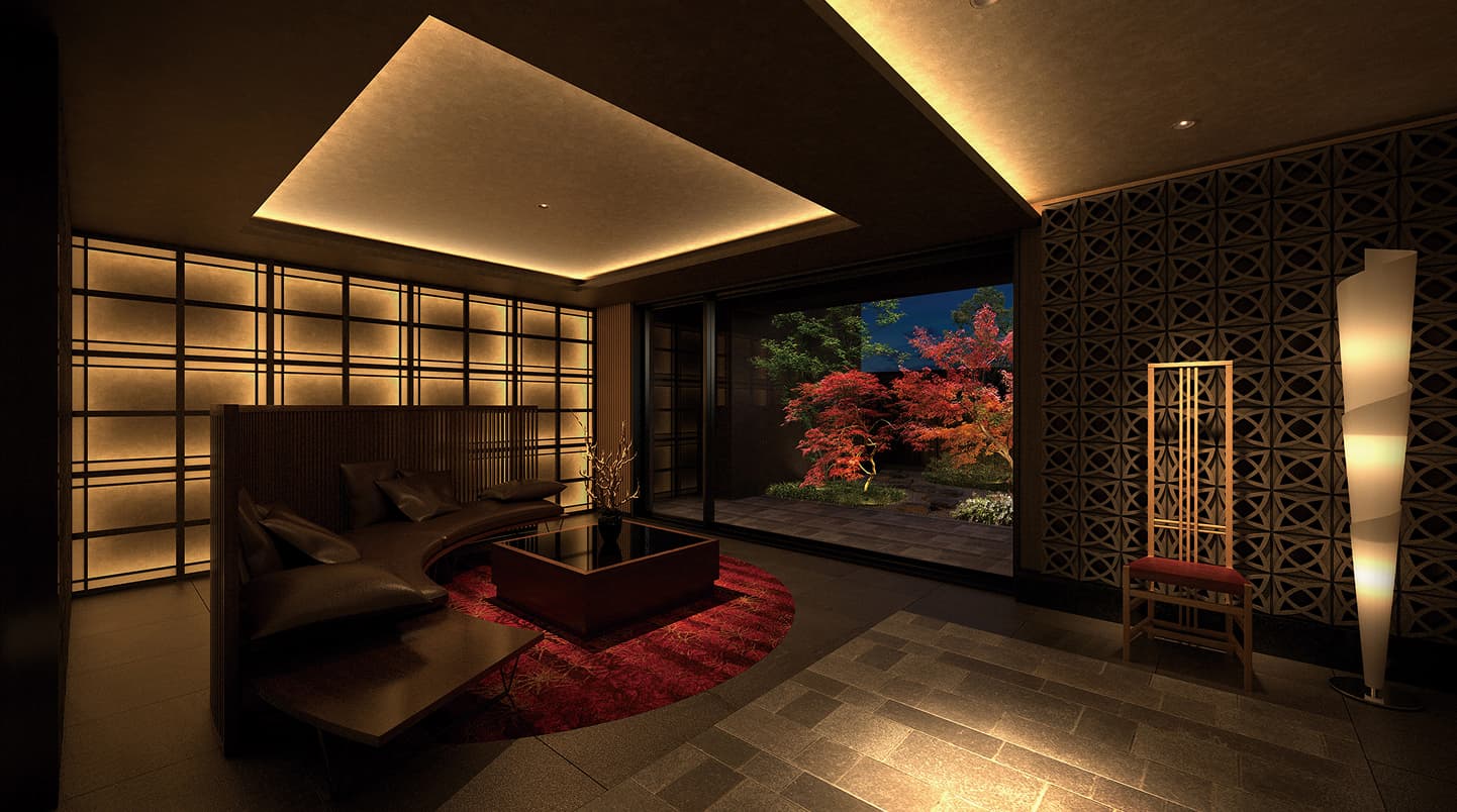 ラウンジ完成予想CG