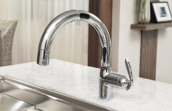 タッチレス蛇口一体型浄水器