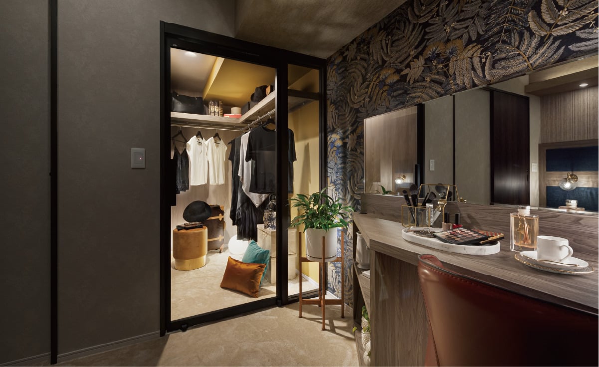 walk in closet