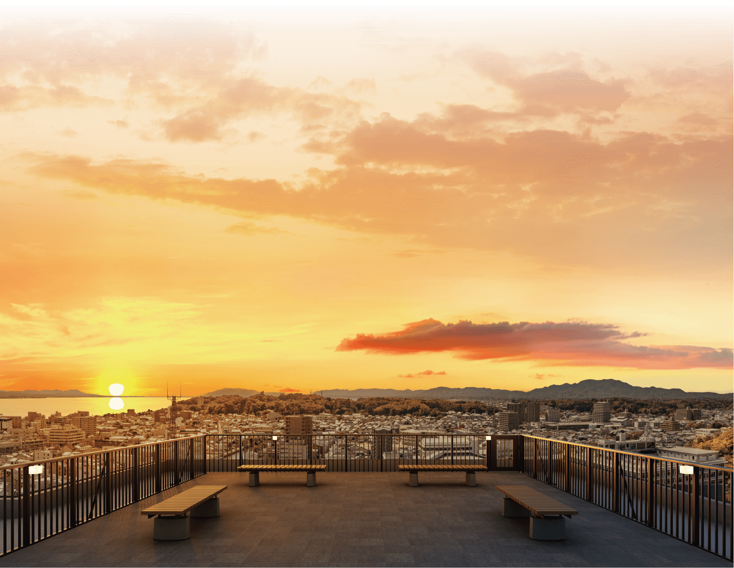 ルーフトップテラス完成予想CG