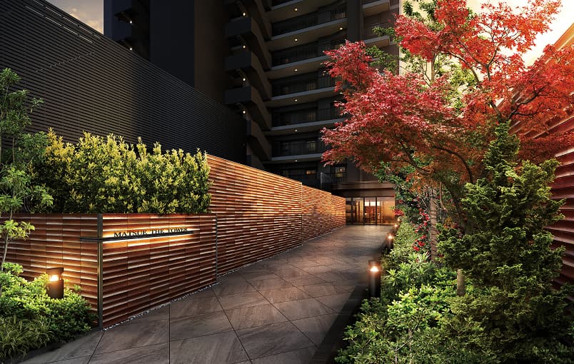 エントランスアプローチ完成予想CG