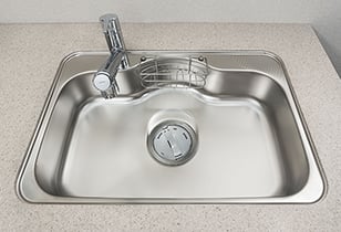 低騒音仕様のシンク