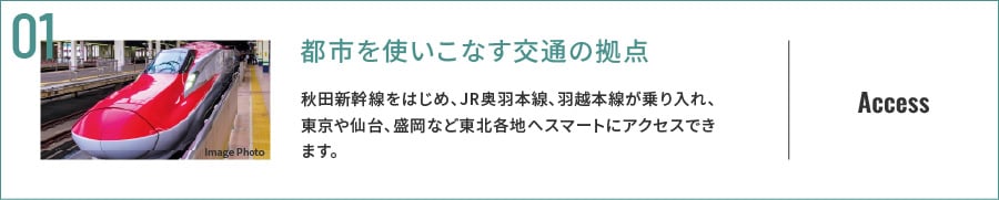 都市を使いこなす交通の拠点