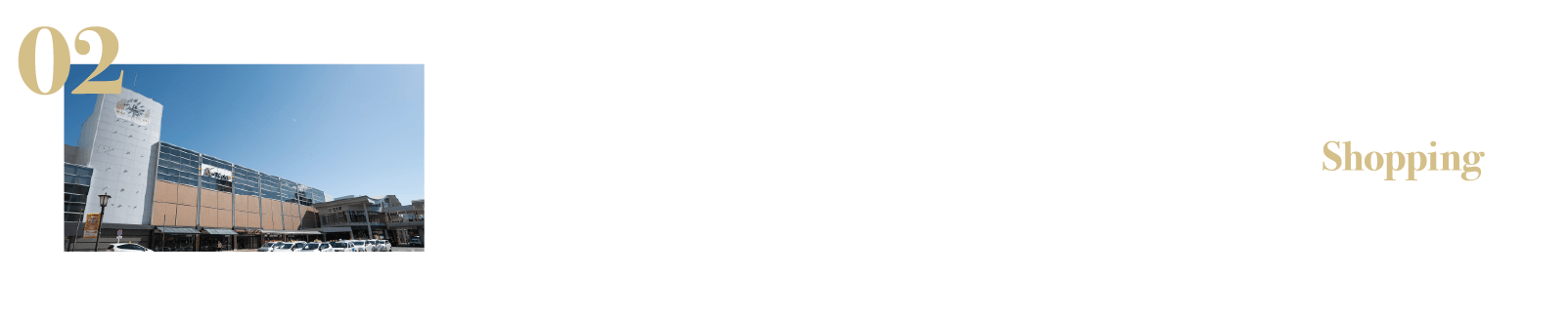 利便性と華がある商業の拠点