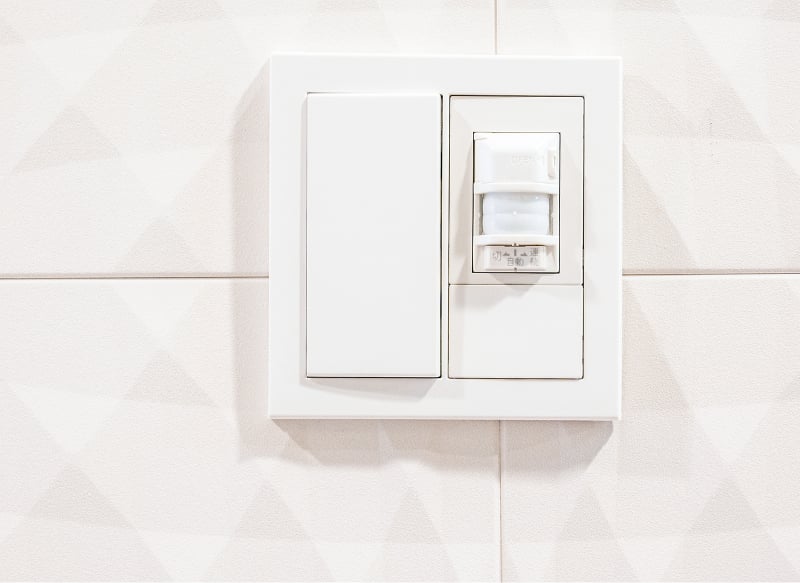 人感センサー付 玄関照明スイッチ