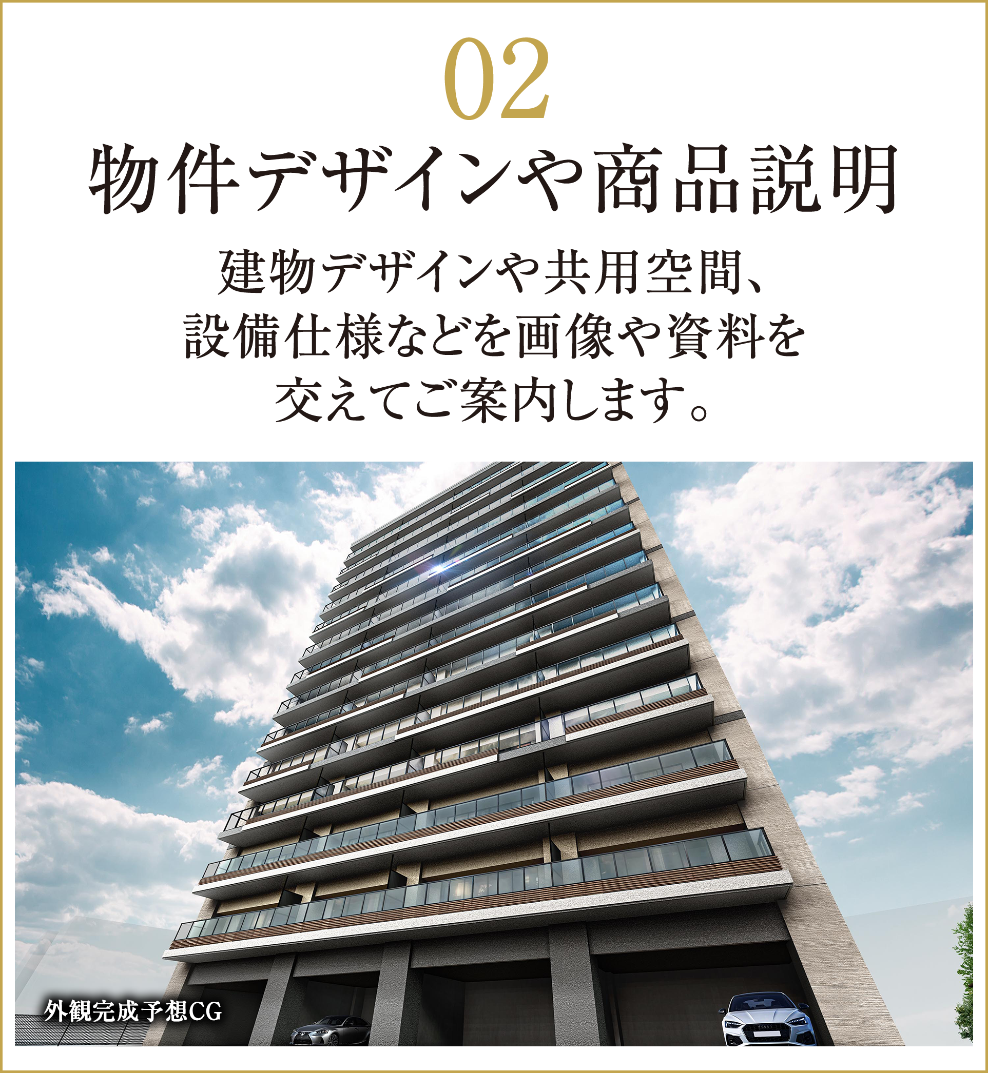物件デザインや商品説明